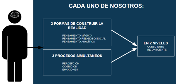 Funcionamiento del cerebro en cada uno de nosotros